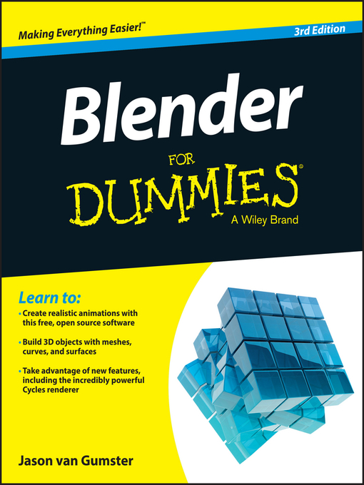 Title details for Blender For Dummies by Jason van Gumster - Wait list